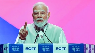 Prime Minister Narendra Modi addresses the inauguration of the Global Fintech Fest (GFF) 2026 in Mumbai. (ANI) Prime Minister Narendra Modi addresses the inauguration of the Global Fintech Fest (GFF) 2026 in Mumbai. (ANI)