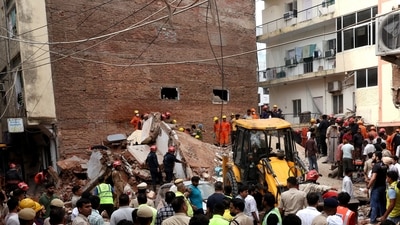 Delhi building collapse on Sunday has once again raised questions about structural safety, unauthorised construction and the condition of ageing residential buildings in the national capital. (Picture for representational purposes only) (REUTERS)