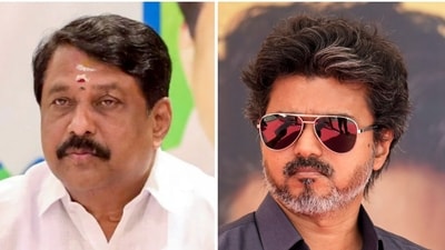 Nainar Nagendran questions ₹6.17 crore cost of shifting CM Vijay’s office. (PTI) Nainar Nagendran questions ₹6.17 crore cost of shifting CM Vijay’s office. (PTI)