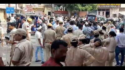 Police remained deployed as a precaution. Police remained deployed as a precaution.