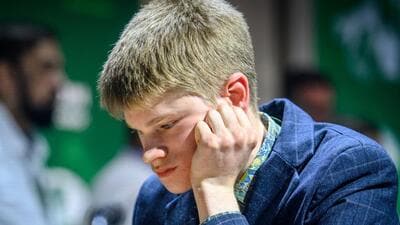 Russia’s 2024 World Rapid chess champion Volodar Murzin. (Michał Walusza/Fide) Russia’s 2024 World Rapid chess champion Volodar Murzin. (Michał Walusza/Fide)