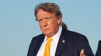 President Donald Trump has shared a detailed account of what he witnessed on the morning of the September 11 terror attacks. (REUTERS)