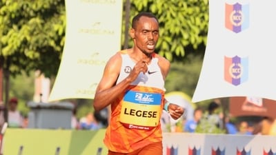 In the men’s field, Ethiopia’s Birhanu Legese will headline the elite line-up with a personal best of 58:59