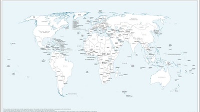 The map was initially released on July 1, as discussions were taking place on the UNGA resolution. (United Nations)