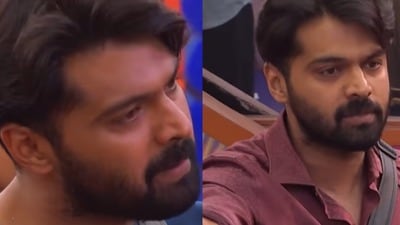 అగ్రెసివ్ గేమ్-ఇదేనా హీరో ప్లాన్? బిగ్ బాస్ 10 తెలుగు హౌస్ లో ఫస్ట్ రోజు నుంచే త్రిగుణ్ రచ్చ (youtube/starmaa)