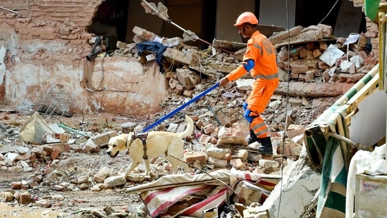 The distraught father also reportedly claimed that he faced many difficulties in searching for his son after the PG accommodation building collapsed.
