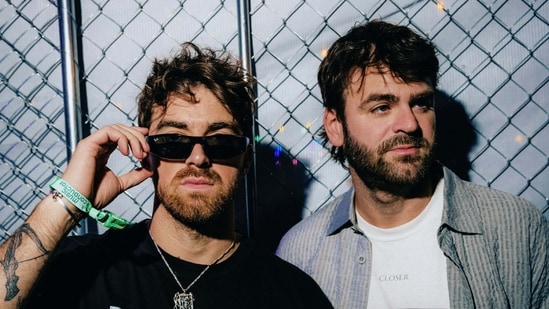 American electronic music duo The Chainsmokers — Alex Pall and Drew Taggart.