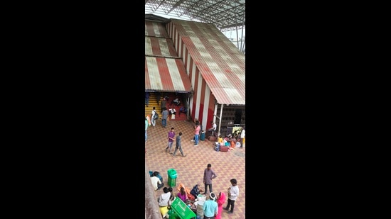 Hemant Kumar Behera, spokesperson for the Pune railway division, said that railway authorities regularly take action against unwanted persons found on railway station premises. (HT)