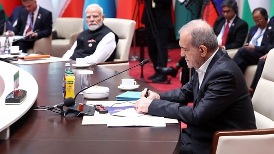 At a press briefing, Esmail Baghaei, the spokesperson for the Iranian Ministry of Foreign Affairs, stated that during the Modi-Pezeshkian meeting, the two leaders discussed a range of topics, including the Chabahar Port. (AFP)