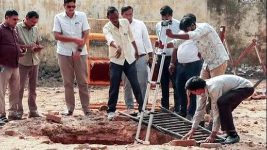 The preliminary assessment is based largely on the Lakhori bricks and lime-surki used in its construction, as well as the manner in which the structure was built. (ANI file)