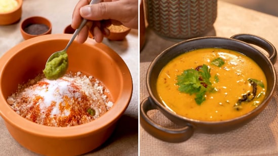 Sanjeev Kapoor replaces besan with sattu in his take on the kadhi recipe. (@sanjeevkapoor?Instagram)