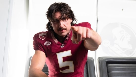 Daniel Hughes of FSU is going viral for the 'tornado kick' against SMU.