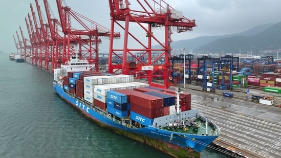 China recorded a trade surplus of $805.5 billion in the first eight months of the year.