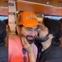 'ভাই' জিতের গালে আদুরে চুমু 'দাদা' প্রসেনজিতের। 