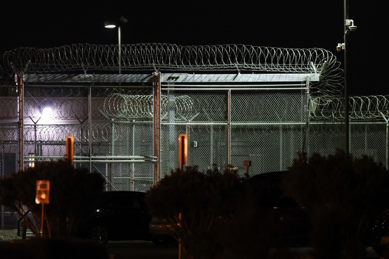 A GEO Group ICE detention facility in Adelanto, Calif. A GEO Group ICE detention facility in Adelanto, Calif.