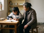 The woman started taking care of her granddaughter after her son’s divorce. 