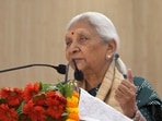 Governor Anandiben Patel (HT File Photo)