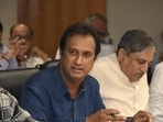 Khedawala, who represents Ahmedabad’s Jamalpur-Khadia constituency and is the lone Muslim legislator in the House. (Facebook/ImranKhedawalaMLA)