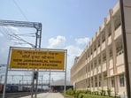 Raigad: A view of the Western Dedicated Freight Corridor (WDFC) virtually inaugurated by Prime Minister Narendra Modi, connecting Jawaharlal Nehru Port in Navi Mumbai with Dadri in Uttar Pradesh, marking the completion of the project, in Raigad (PTI)