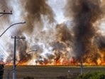 Los Angeles Getty Fire map and evacuation updates: Is The Getty Center threatened as blaze burns near I-405?(Pexel - representational image)