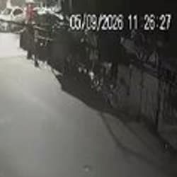 The accused were caught on CCTV footage repeatedly hitting Amit Kumar with a brick.