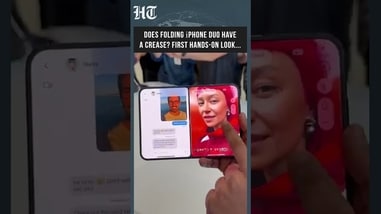 Does The New iPhone Duo Have A Crease? First Hands-On Look Reveals...| Apple, iPhone 18