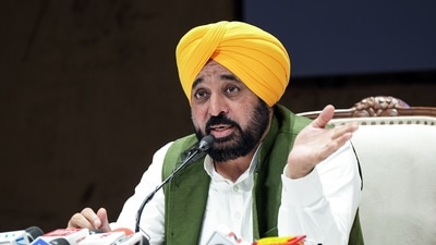 Punjab chief minister Bhagwant Mann. (@BhagwantMann/X)