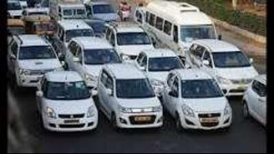 According to a rough estimate, Chandigarh has nearly 1 lakh daily cab users who use ride-hailing services. (HT File) According to a rough estimate, Chandigarh has nearly 1 lakh daily cab users who use ride-hailing services. (HT File)