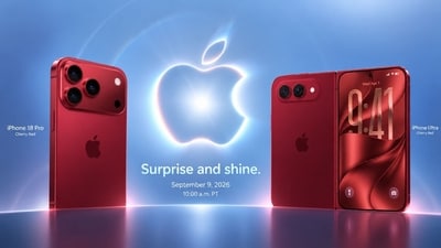 Apple’s rumoured iPhone 18 Pro and iPhone Ultra could headline the company’s September 2026 launch event. (AI Generated) Apple’s rumoured iPhone 18 Pro and iPhone Ultra could headline the company’s September 2026 launch event. (AI Generated)