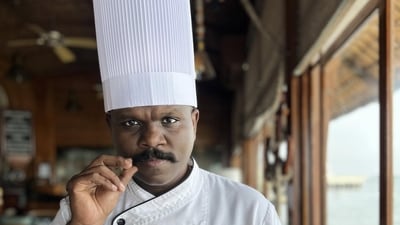 Karthikeyan Selvaraj, an executive chef. (Instagram/@imkarthi_89)