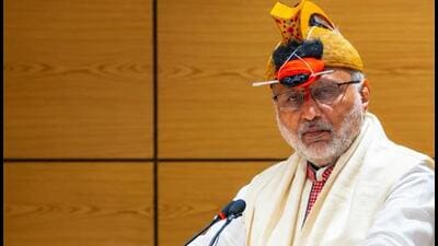 He also highlighted the Northeast’s growing importance in India’s development trajectory. (HT Photo) He also highlighted the Northeast’s growing importance in India’s development trajectory. (HT Photo)