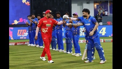 Karn Sharma quits UPT20 League midway. (Sourced)