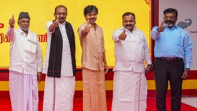 తమిళనాడు అధికార కూటమికి ‘సెక్యులర్ సోషల్ జస్టిస్ విక్టరీ అలయన్స్’గా నామకరణం (PTI)