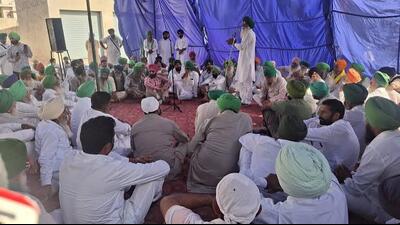 Police teams were deployed at various places in Bathinda, Mansa and Faridkot, where BKU volunteers were stopped. (HT FILE)