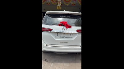 RTO officials inspected the vehicle on Tuesday and found illegal wiring and alterations linked to the concealing mechanism. (HT)
