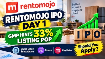 రెంటోమోజో ఐపీఓ ప్రారంభం: 33% ప్రీమియంతో లిస్టింగ్ అంచనాలు