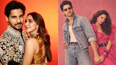 Kiara Advani hops on viral 80s trend. Kiara Advani hops on viral 80s trend.