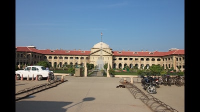 The main building of the Allahabad high court and the central dome. (Shutterstock)