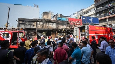 The injured were taken to a nearby hospital by CATS ambulances, while the deceased was declared dead at the spot. (HT File photo) The injured were taken to a nearby hospital by CATS ambulances, while the deceased was declared dead at the spot. (HT File photo)