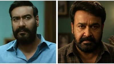 Ajay Devgn has starred in the Hindi remake of Mohanlal's Drishyam. Ajay Devgn has starred in the Hindi remake of Mohanlal's Drishyam.
