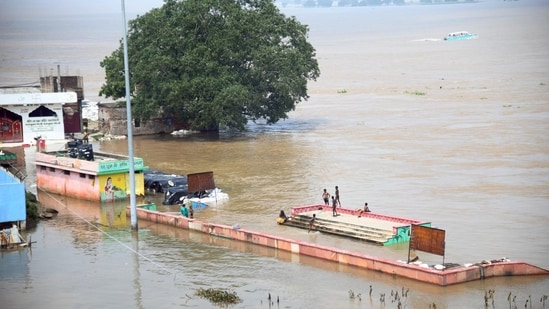 Flood (HT Photo/ Santosh Kumar)