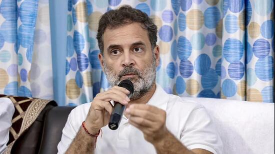 Gandhi said he was exercising his right to free speech and seeking to draw public attention to issues that, in his view, were not being adequately raised. (AICC/PTI)