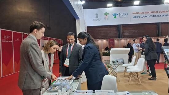 India’s state-run National Industrial Corridor Development Corporation Ltd (NICDC) is also participating in the event. (X/nicdc01)
