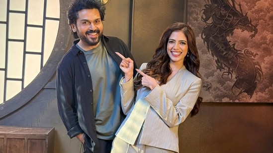 Karthi and Malavika Mohanan will soon share the screen in the spy film Sardar 2.