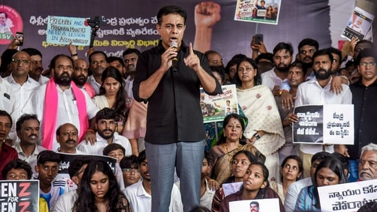 BRS Working President, KT Rama Rao.