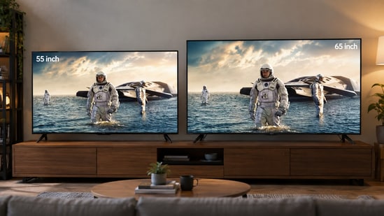 My 65-inch upgrade made me rethink everything from TV placement to where I sit for the best experience.(AI Generated)