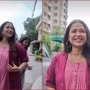 বেবিবাম্পে নজর কাড়লেন সোহিনী সরকার। 