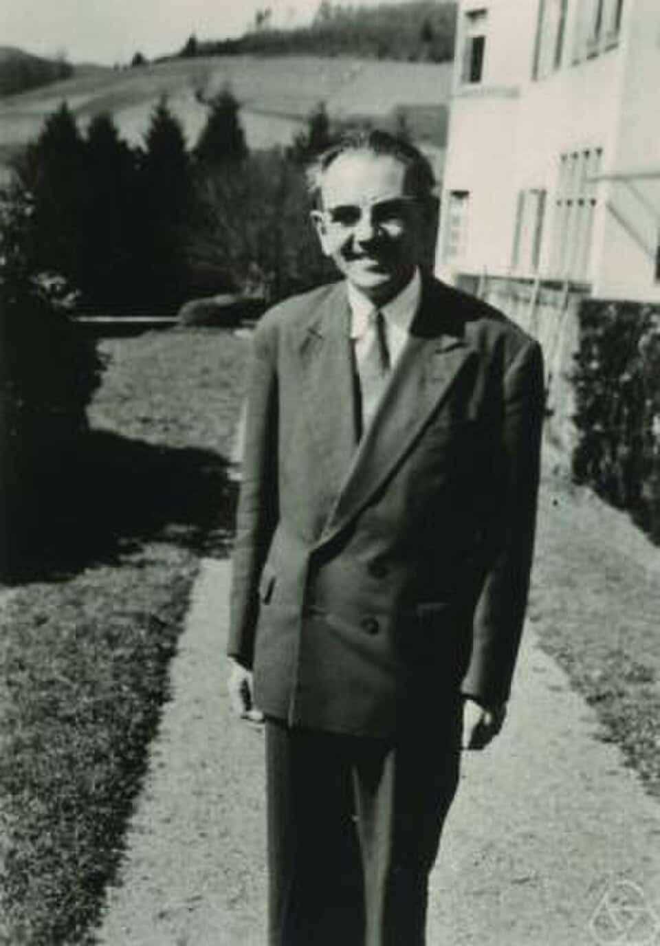 Jean Leray, French mathematician, at Oberwolfach, Germany, in 1961. (Wikimedia Commons) Jean Leray, French mathematician, at Oberwolfach, Germany, in 1961. (Wikimedia Commons)