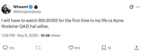 Arijit via his X account. Arijit via his X account.