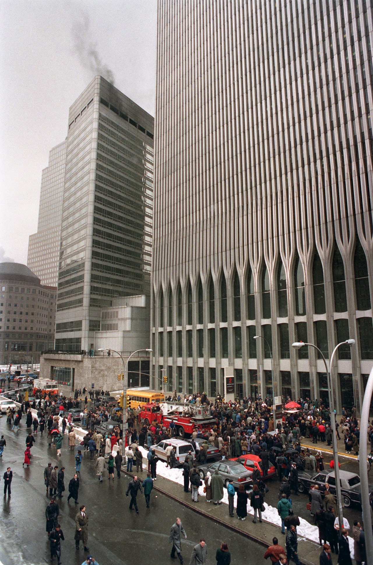 In 1993, a truck bomb detonated on the sublevel of the World Trade Center, injuring more than 1,000 people and killing six—including a purchasing agent for Windows on the World.